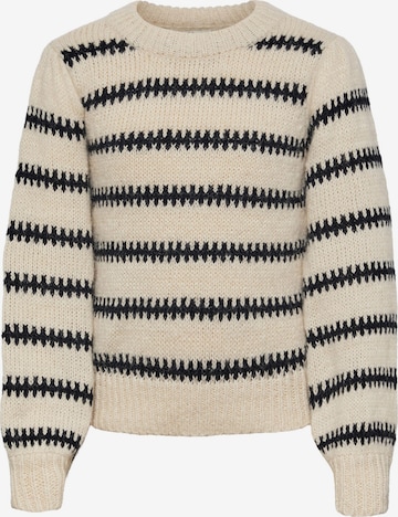 Pullover di Pieces Kids in beige: frontale