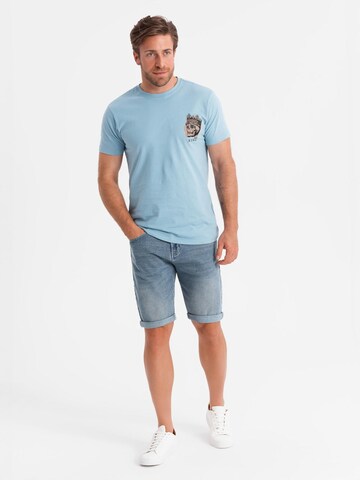 Regular Jean Ombre en bleu