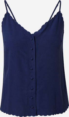 Superdry Blouse in Blauw: voorkant