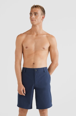 Wide leg Pantaloni chino di O'NEILL in blu: frontale