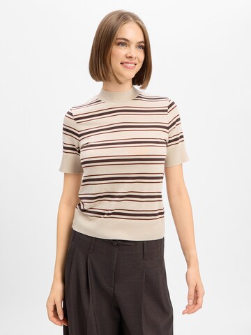 T-shirt DRYKORN en beige : devant