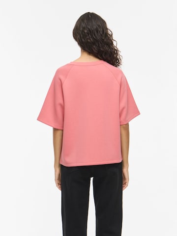 VILA Sweatshirt 'VIReflect' in Pink