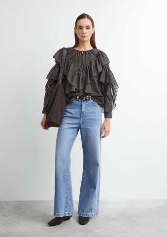COMMA Wide leg Jeans in Blue