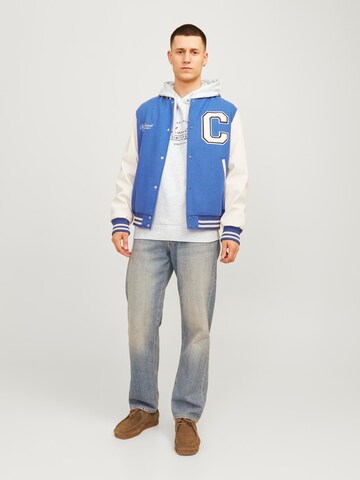 JACK & JONES Μπλούζα φούτερ 'JJFerris' σε λευκό