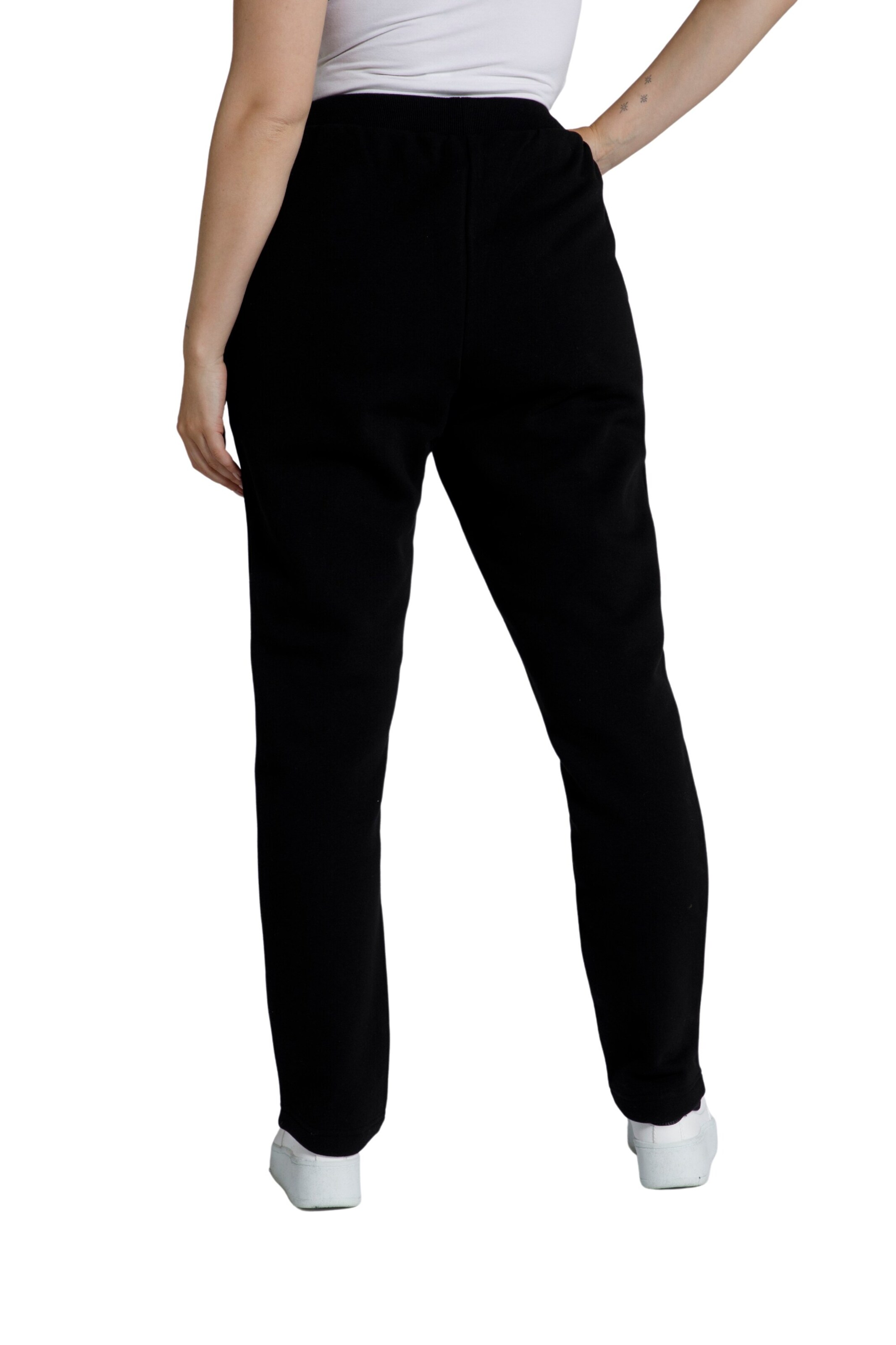 Ulla Popken Regular Broek in Zwart