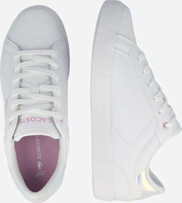 Baskets LACOSTE en blanc