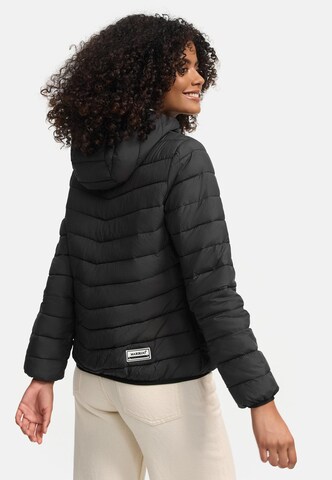 MARIKOO Between-season jacket 'Pack Mich Ein' in Black