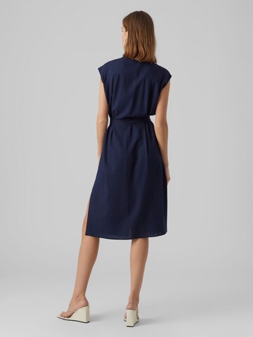 Rochie tip bluză 'VMMYMILO' de la VERO MODA pe albastru