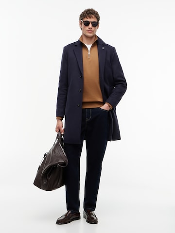 TOMMY HILFIGER Sweatshirt 'ESSENTIAL' in Brown