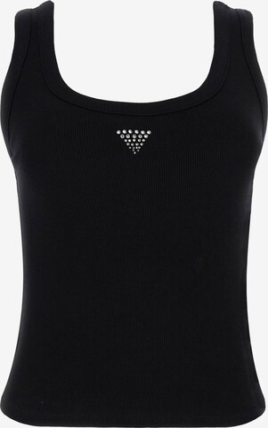 GUESS Top in Black: front