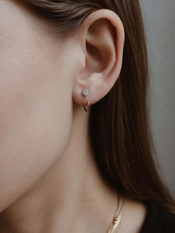 Kamakula Earrings 'Mini C' in Gold