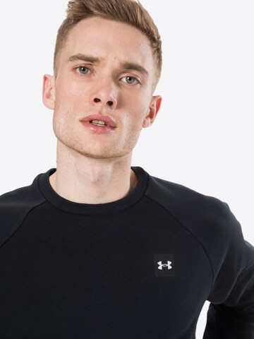 UNDER ARMOUR Sportsweatshirt 'Rival' in Zwart