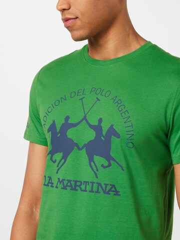La Martina T-Shirt in Grün