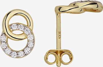 Jobo Ohrringe in Gold: Vorderseite