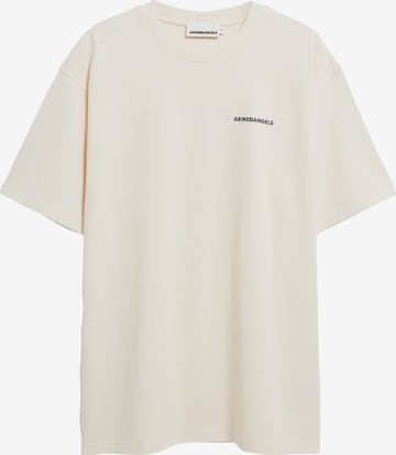ARMEDANGELS Shirt in Beige: voorkant