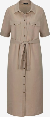 Robe d’été Goldner en beige : devant