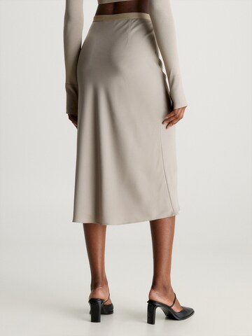 Calvin Klein Regular Rok in Beige