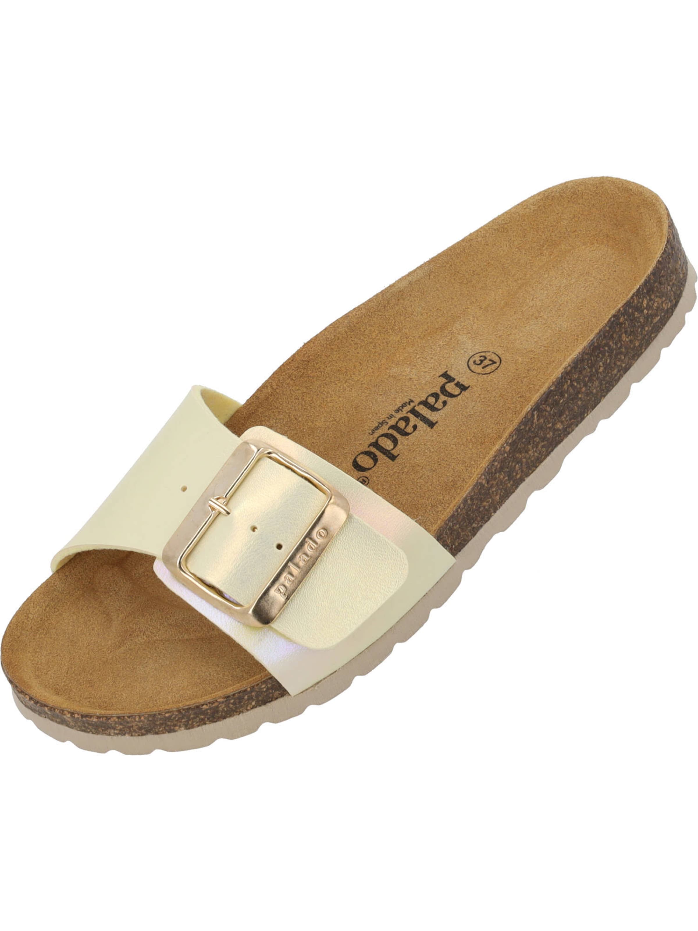 Palado Pantofle 'Malta EGS Keops' – žlutá: přední strana