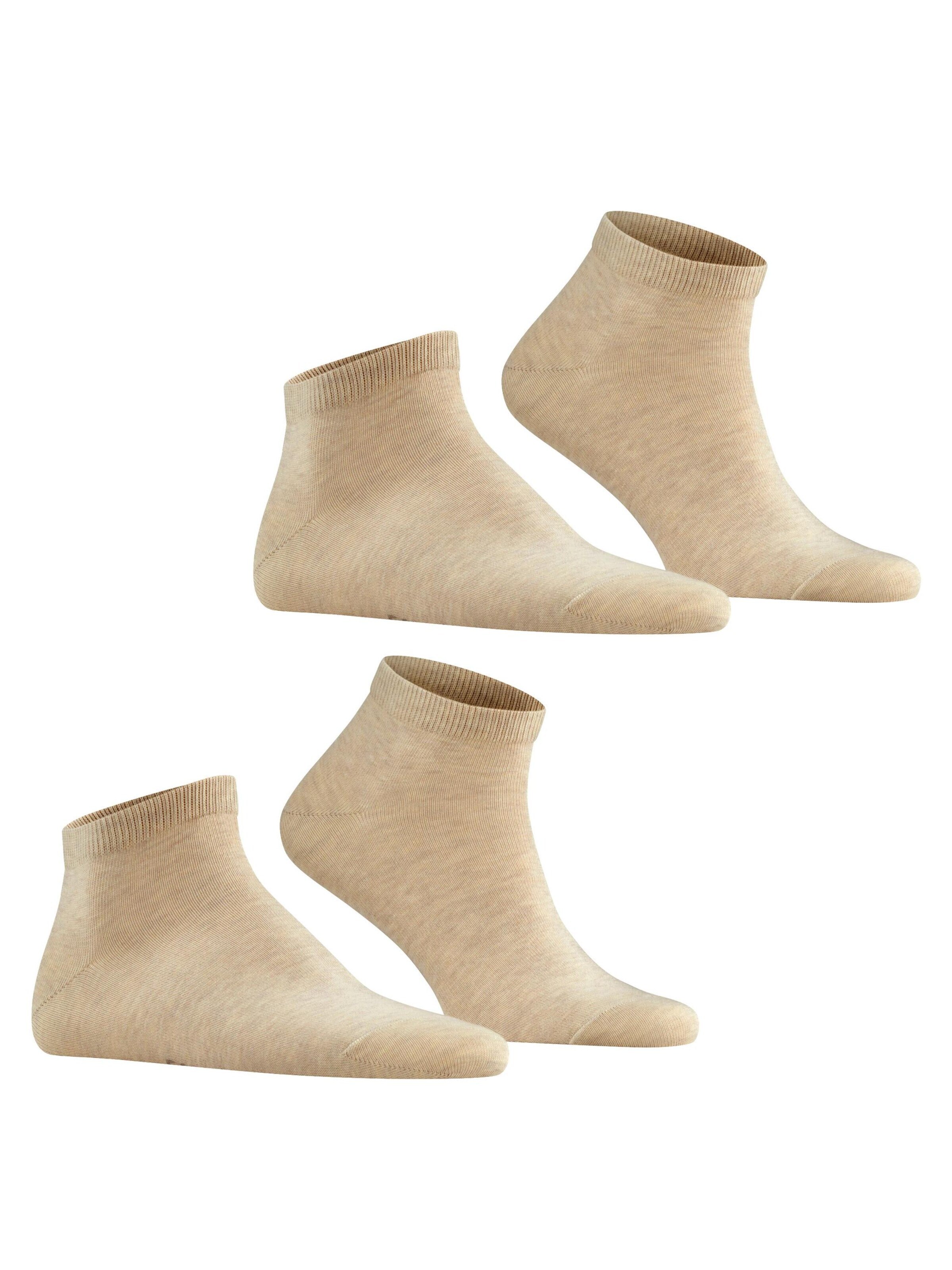 FALKE Socken 'Happy 2-Pack'‌‌‌‌‌ in Beige