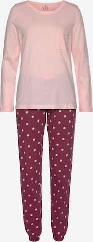 VIVANCE Pyjamas 'Dreams' i pink: forside