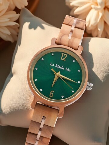 La Moda Me Analog klocka 'Viridis' i grön