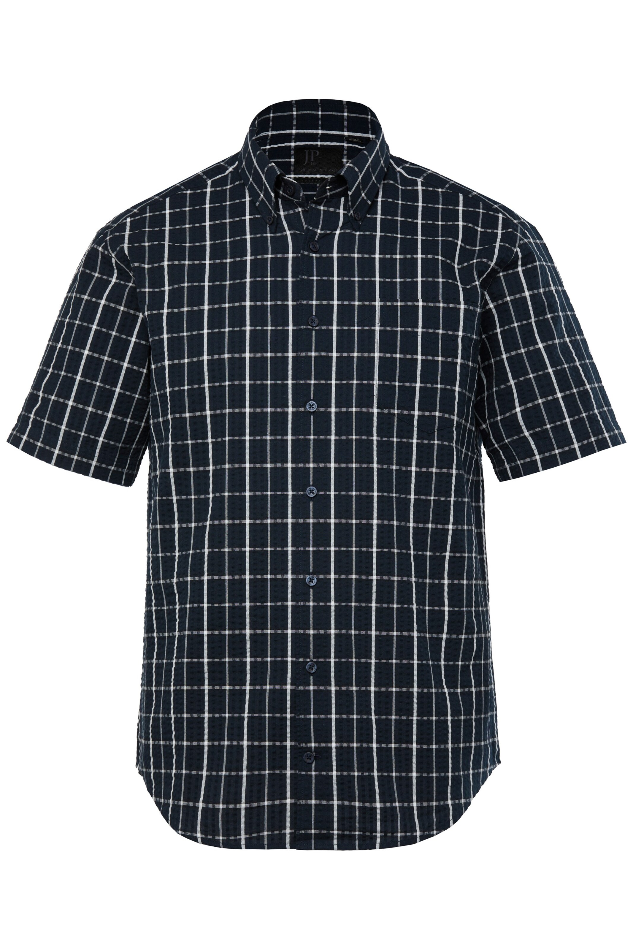 JP1880 Regular fit Button Up Shirt in Blue: front