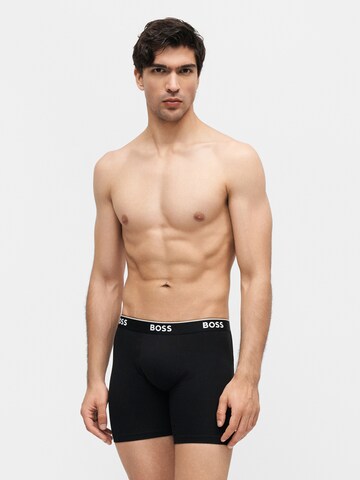 BOSS Boxershorts 'Power' in Blauw: voorkant