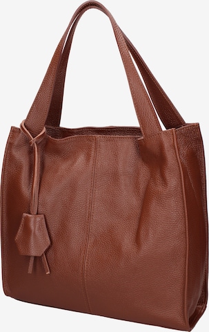 Shopper di Gave Lux in marrone: frontale