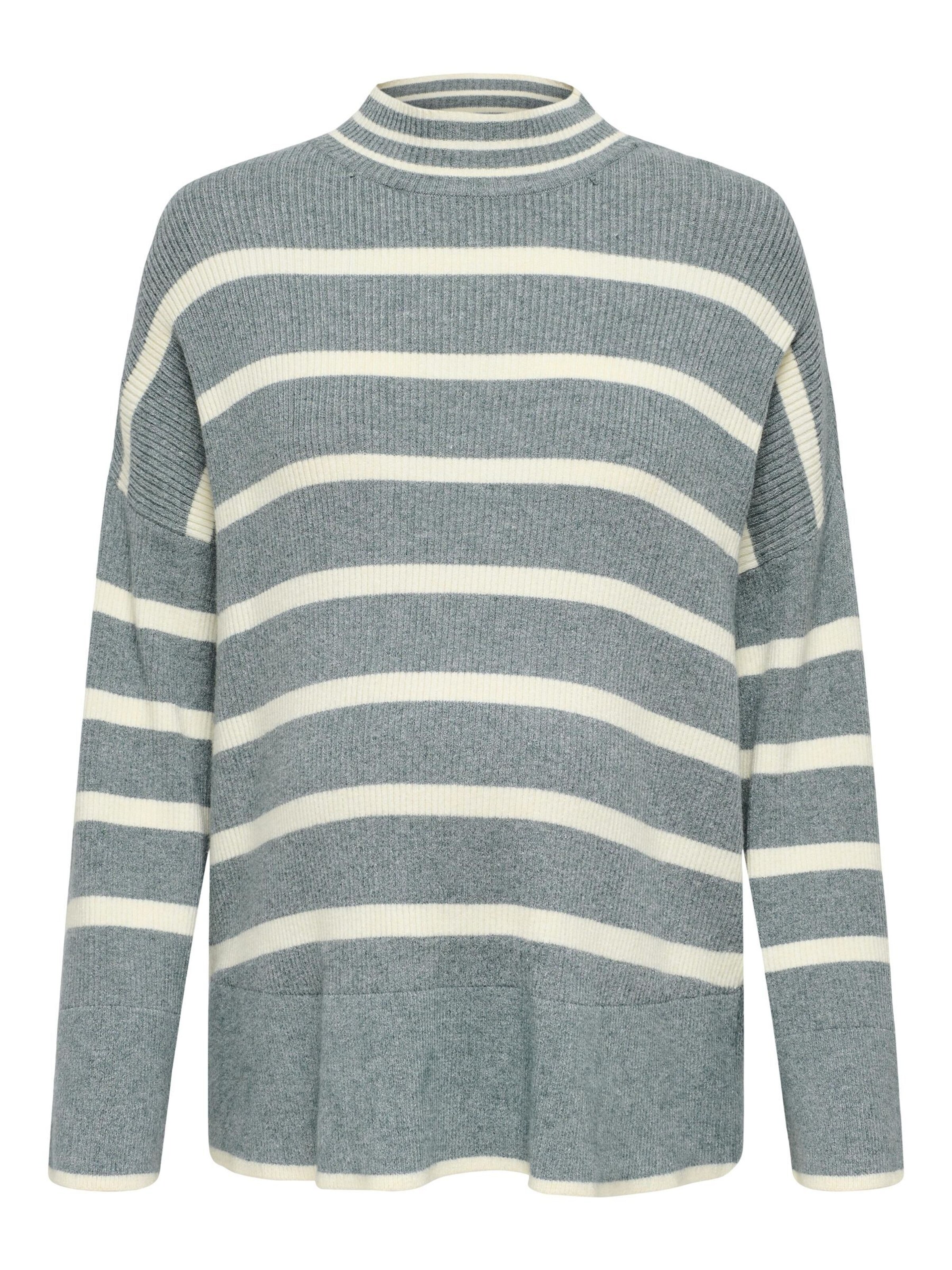 Only Maternity Pullover 'IBI' in Blau: Vorderseite