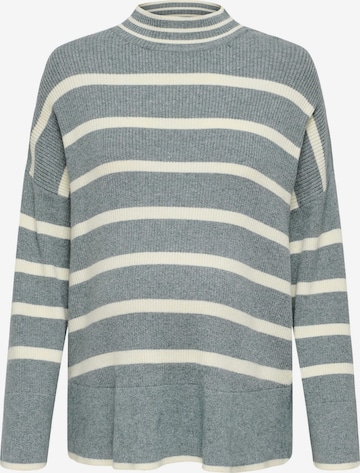 Only Maternity Pullover 'IBI' in Blau: Vorderseite