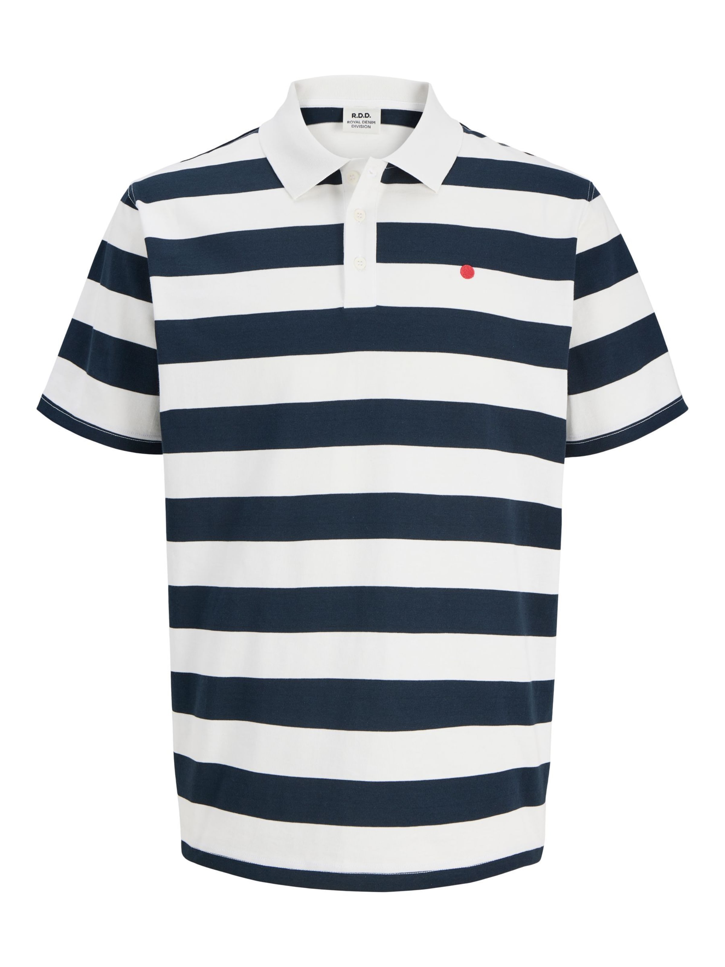 R.D.D. ROYAL DENIM DIVISION - Camiseta en blanco: frente