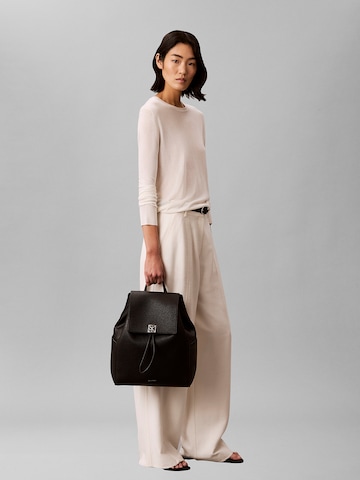 Sac à dos Calvin Klein en noir : devant