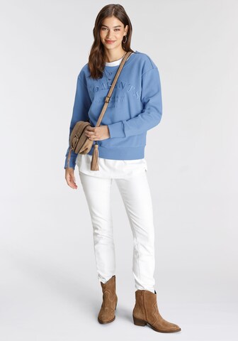 TAMARIS Sweatshirt in Blue