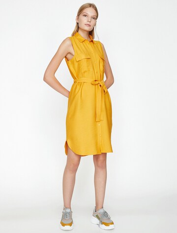 Koton Shirt dress in Yellow