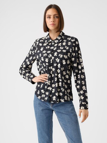 Camicia da donna 'Pica' di VERO MODA in nero: frontale