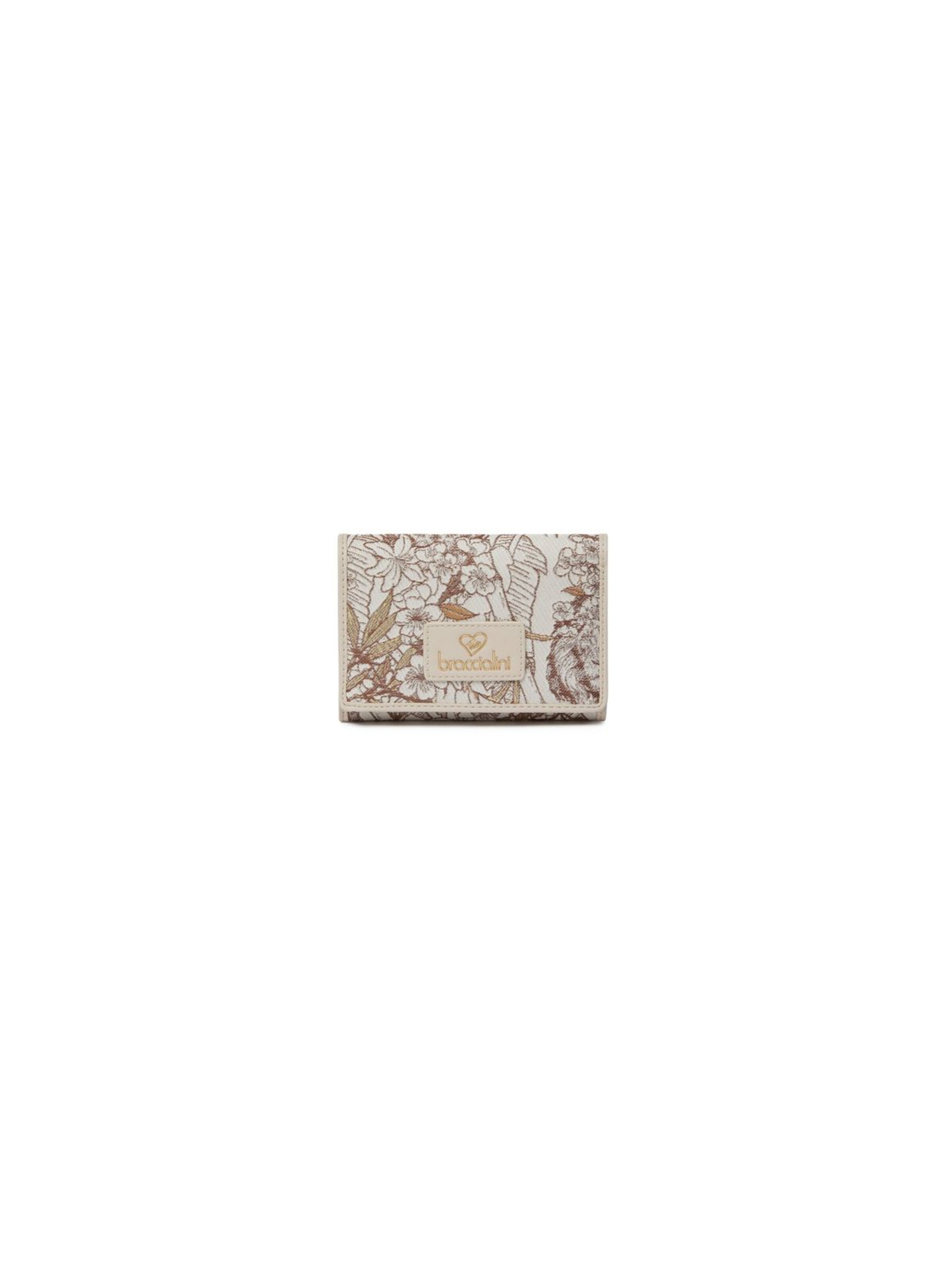 Portamonete 'Jacquard' in One Size Braccialini di colore beige, Visualizzazione prodotti