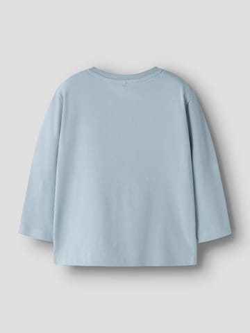 Tricou 'NMMFOTROELS' de la NAME IT pe albastru