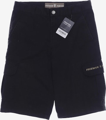 FREEMAN T. PORTER Shorts in 27 in Black: front