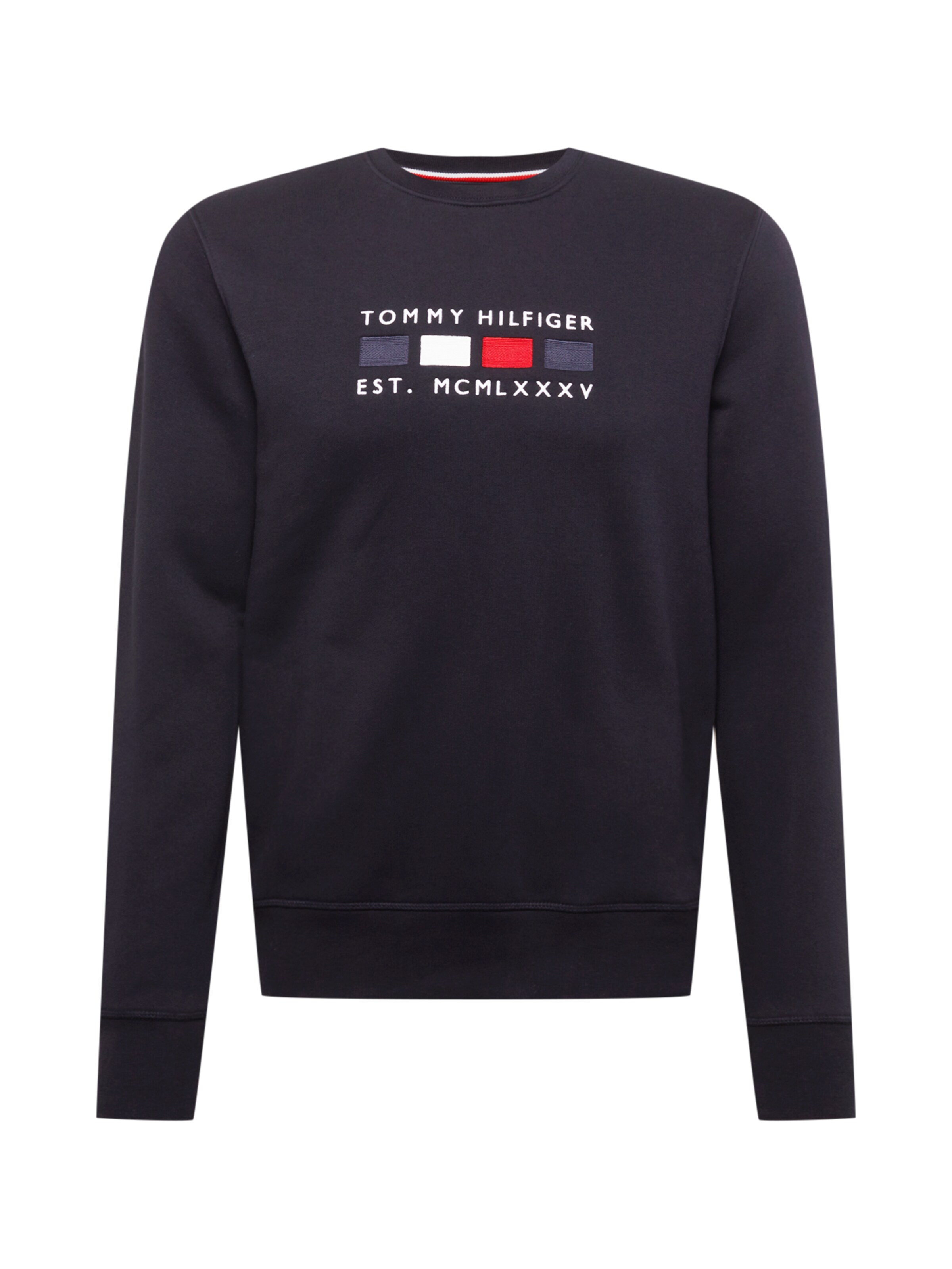 Männer Sweat TOMMY HILFIGER Sweatshirt in Navy, Nachtblau - EE94027 Männer Sweat TOMMY HILFIGER Sweatshirt in Navy, Nachtblau - EE94027