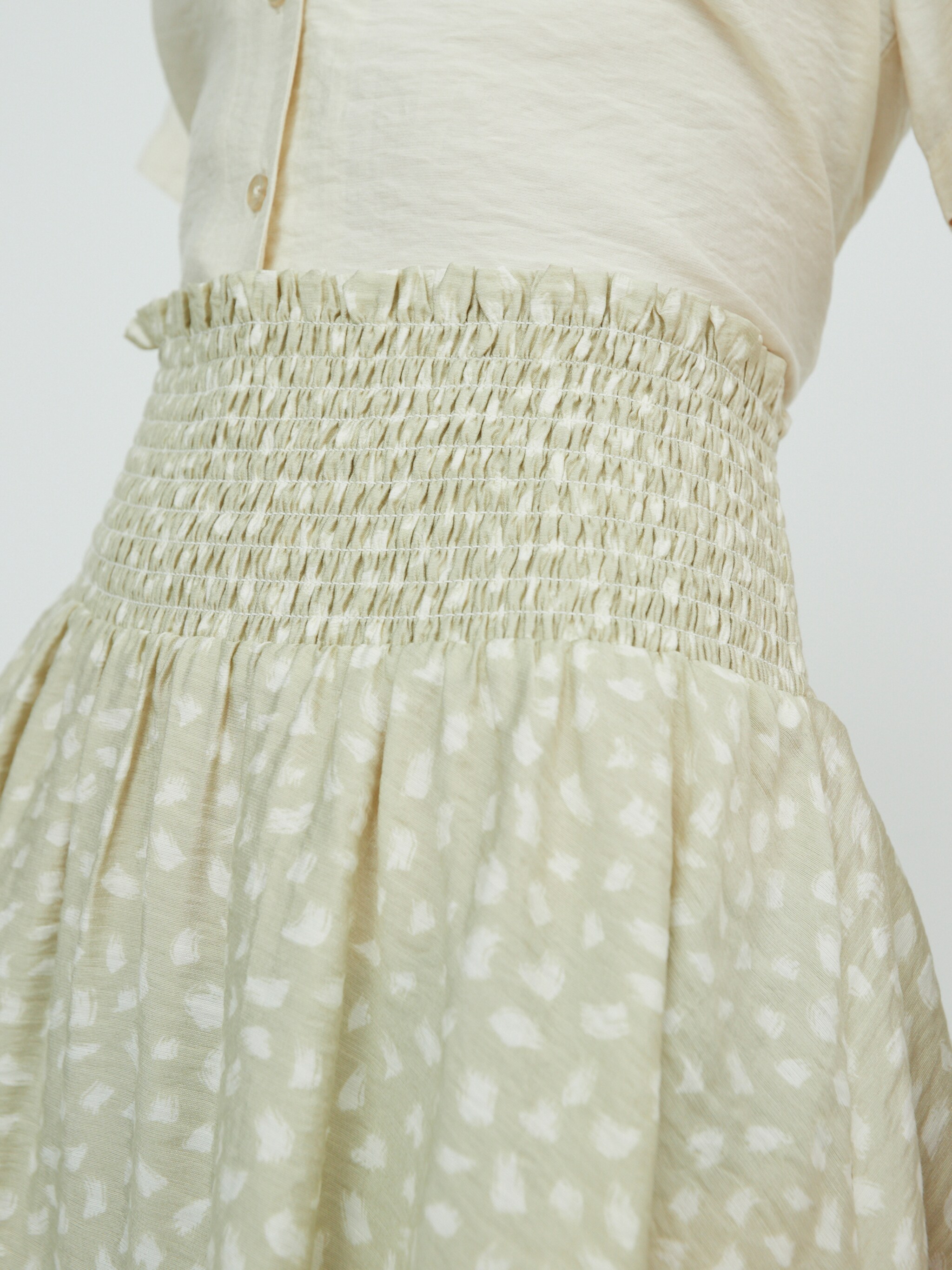 EDITED Producten Rok 'Sage' Lichtgroen