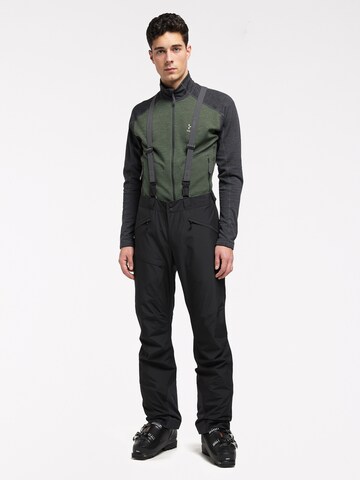 Haglöfs Slim fit Outdoor Pants 'Lumi Form' in Black