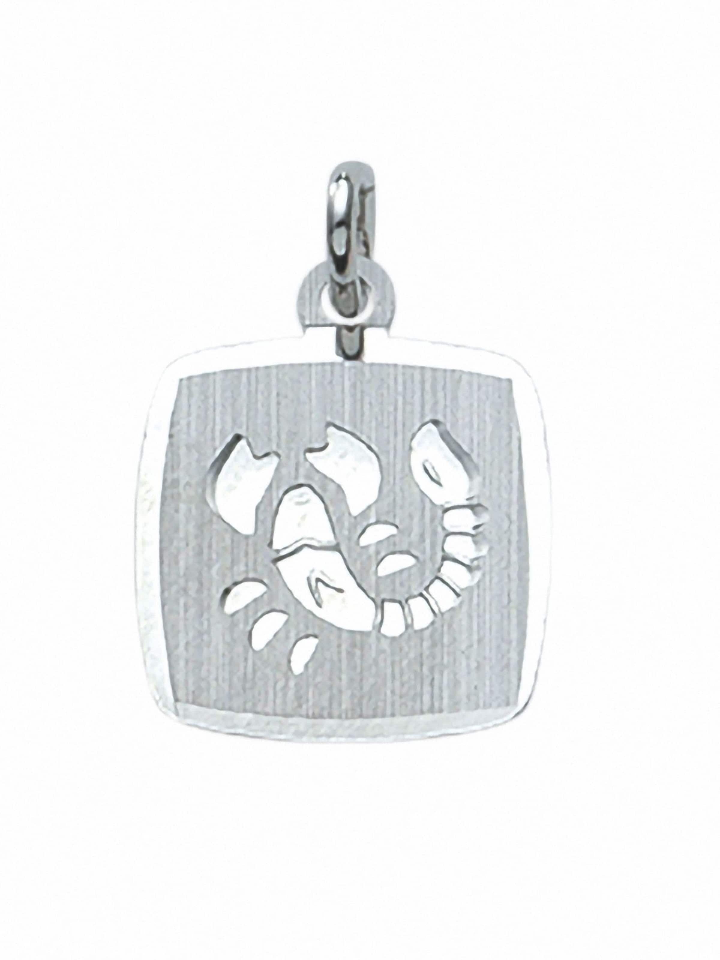 Adelia´s Pendant 'Skorpion' in Silver: front