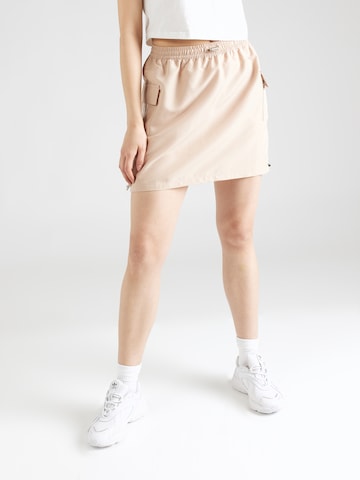 Jupe ADIDAS ORIGINALS en beige : devant