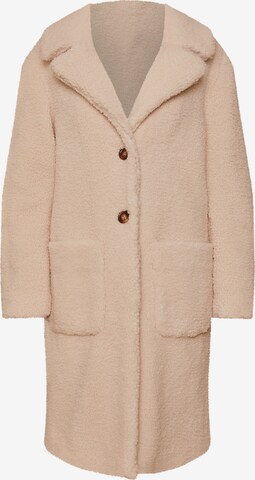 Chi Chi London Wintermantel in Beige: voorkant