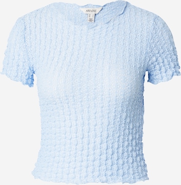 T-shirt 'VMSHELBY' Aware en bleu : devant