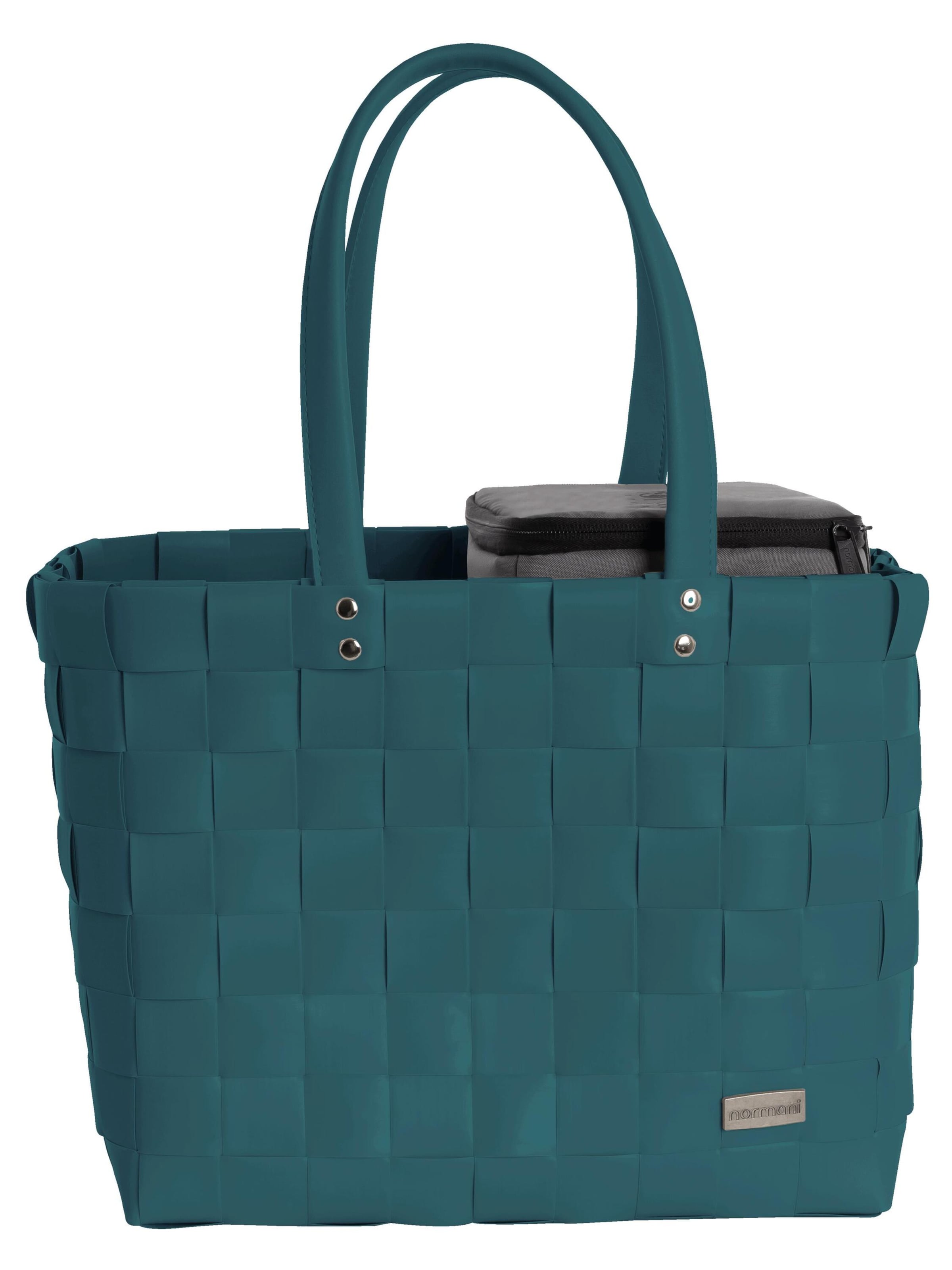 normani Shopper in Blue: front