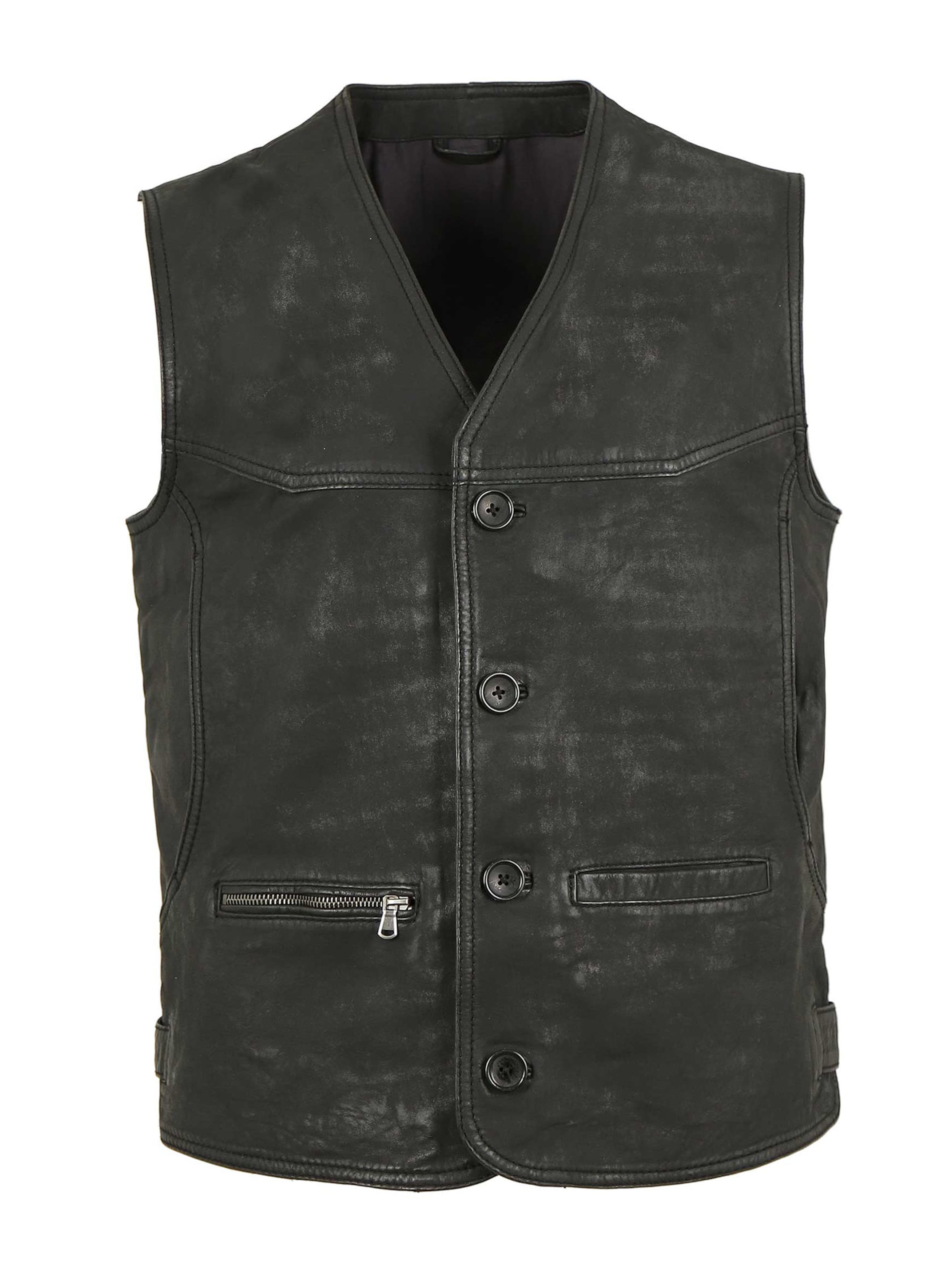 MADDOX Vest 'Georgio' in Black: front