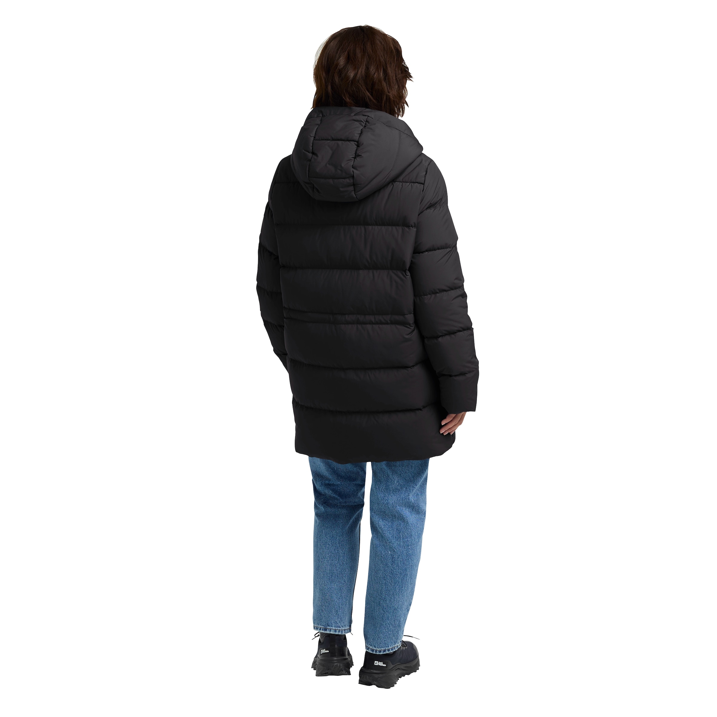 JACK WOLFSKIN Winter Jacket in Black