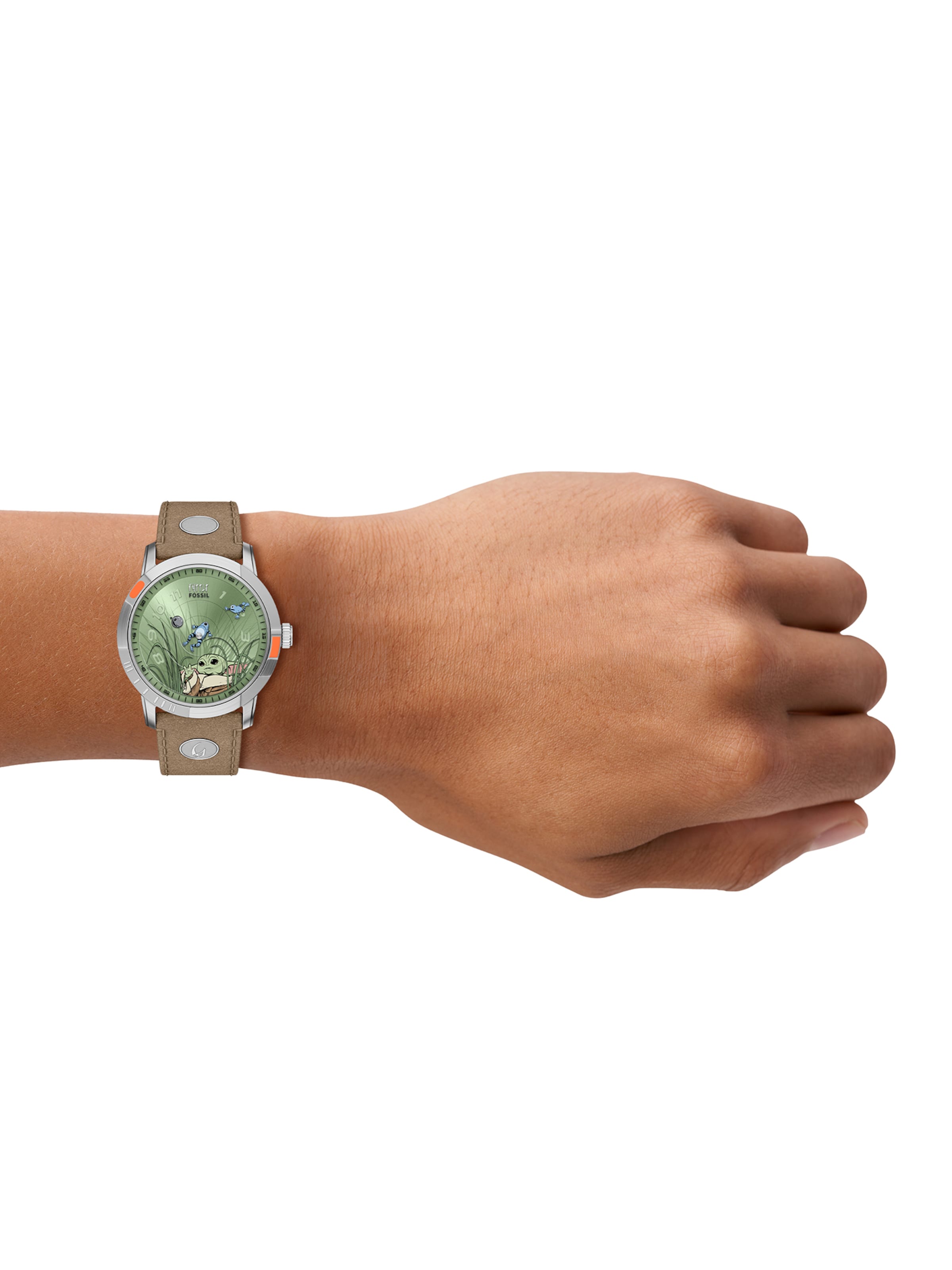FOSSIL Analog klocka 'NEUTRA GROGU' i brun