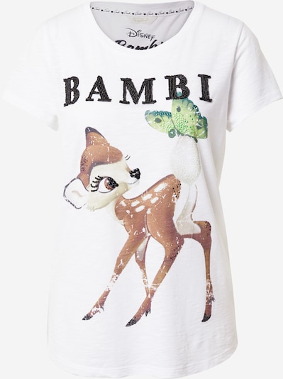 Frogbox Тениска 'Bambi' в пъстро / бяло, Преглед на продукта